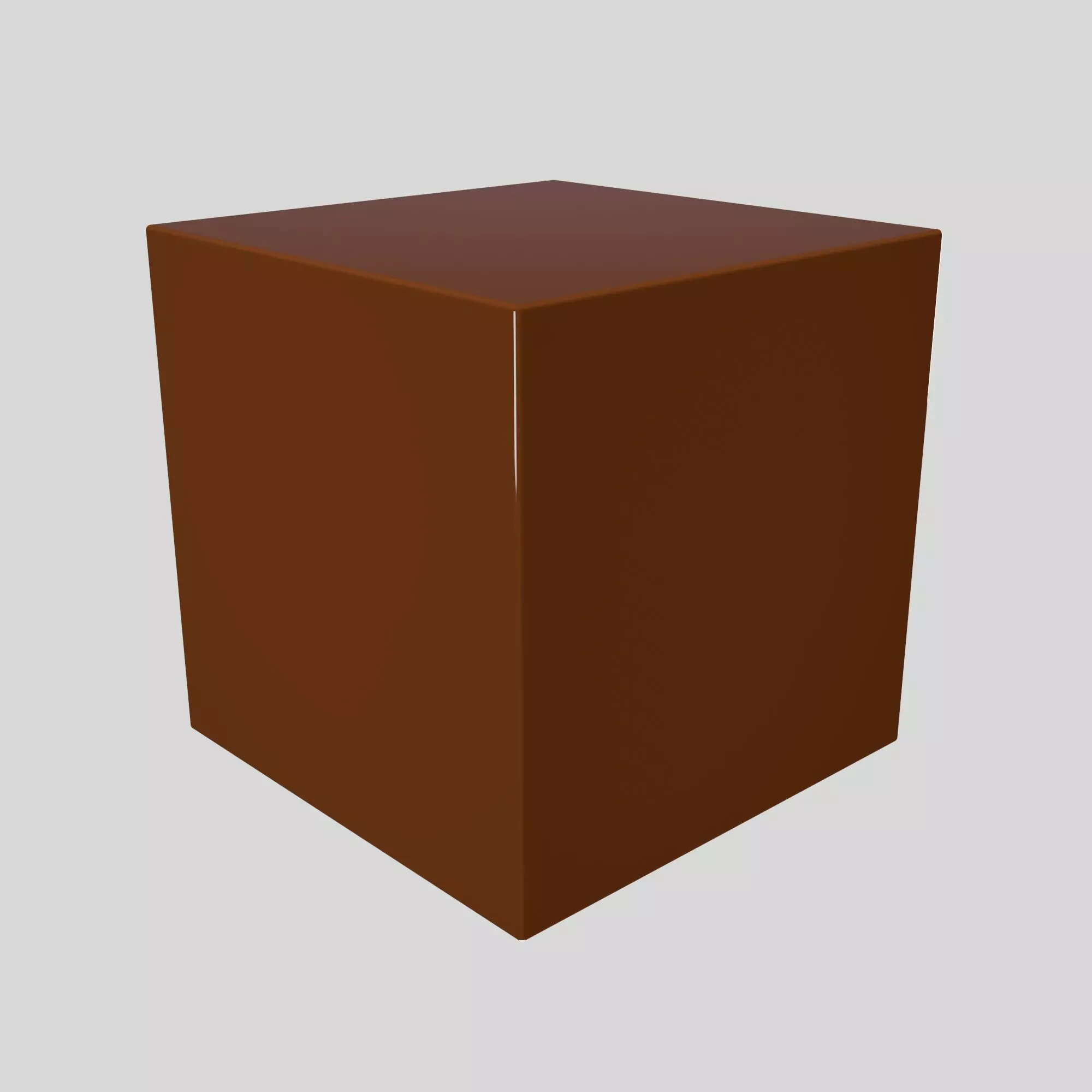 Urne funéraire en bois pour chien ou chat, couleur brun noisette, vue en perspective